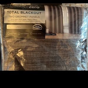 Eclipse absolute zero blackout shades (2, new) in gray